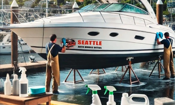 premium boat care by seattle auto mobile detailing